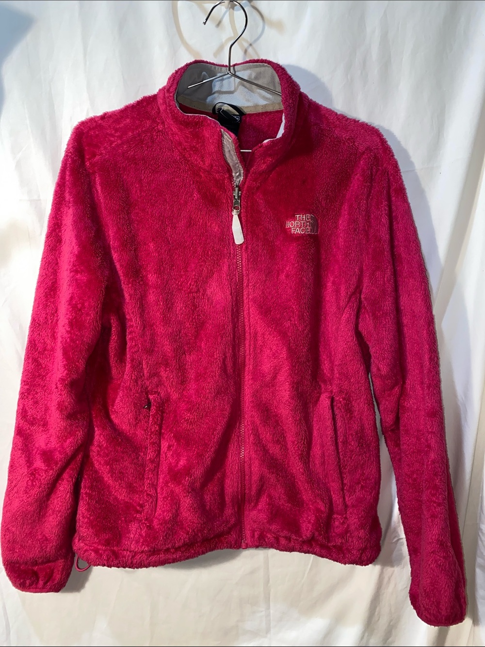 The North Face Women's Plush Fleece Jacket - Fuchsia Pink